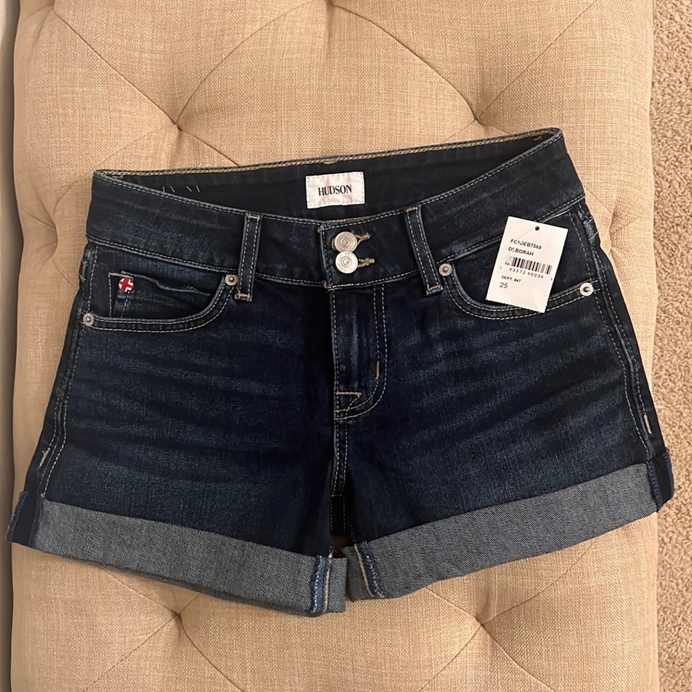 NWT: Hudson Ruby Jean Shorts - Size 25